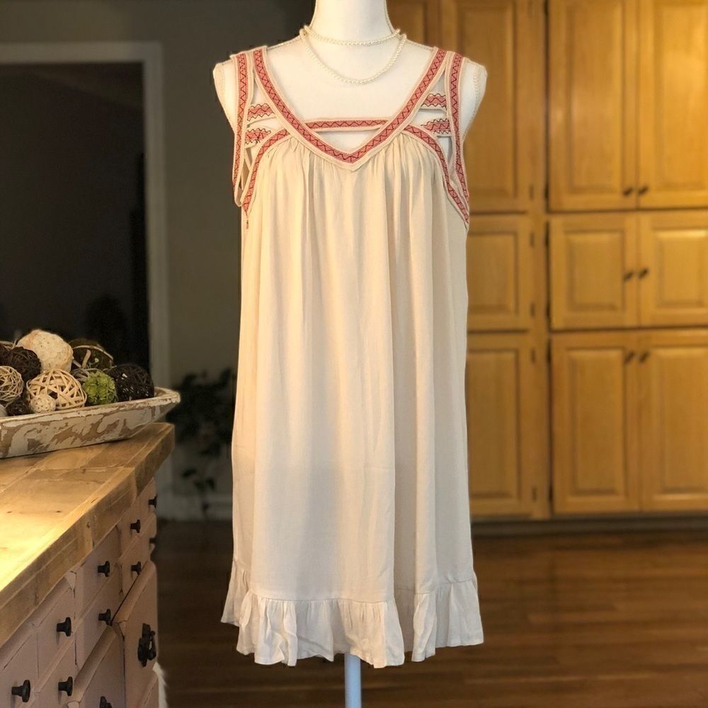 NWT Umgee Ruffle Shift Dress